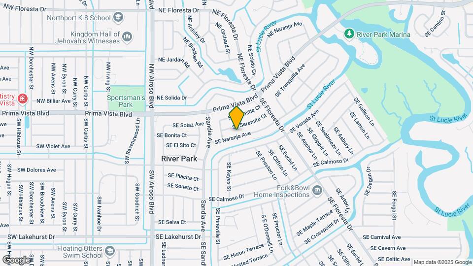 121 SE Naranja Ave Map and Location Details