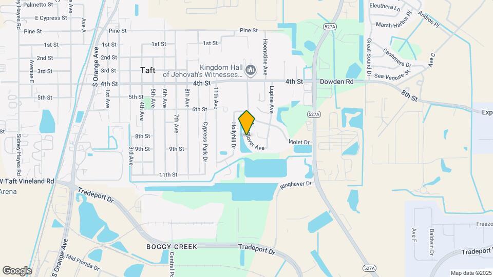 9808 Red Clover Ave Mapa y Detalles de la Ubicación