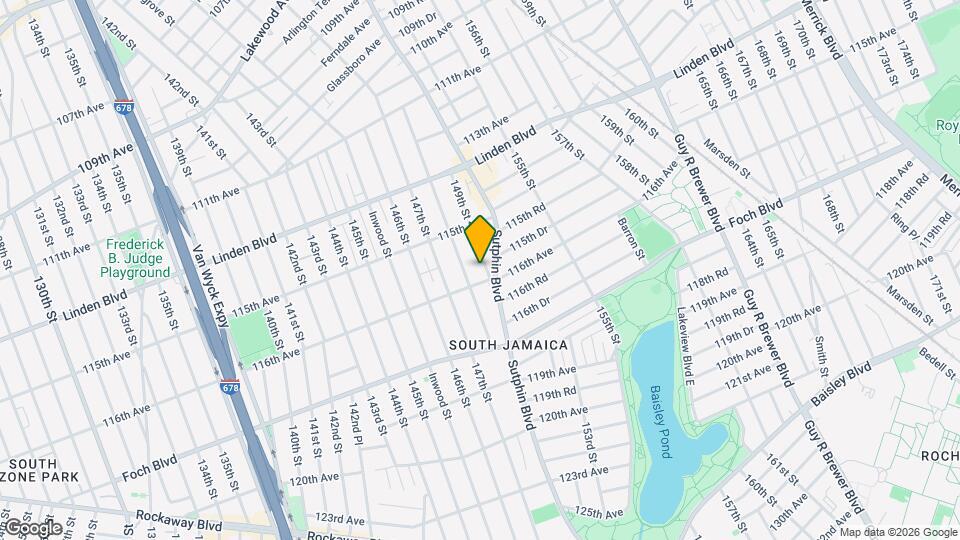 115-50-115149 149th St Mapa y Detalles de la Ubicación