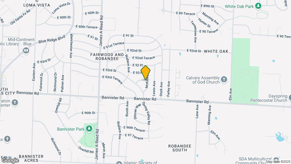 8609 Robandee Ln Map and Location Details