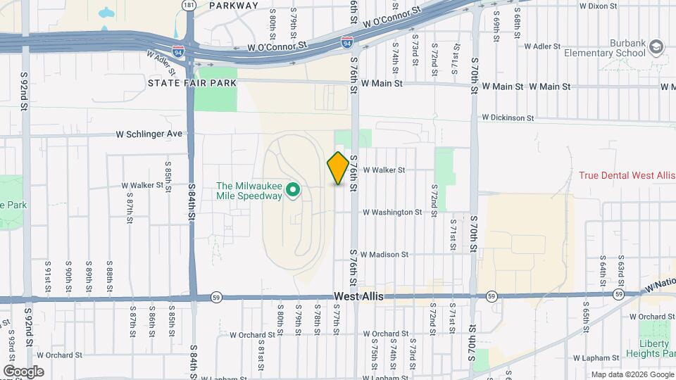 938 S 77th St, Unit 1 Bed 1 Bath Mapa y Detalles de la Ubicación
