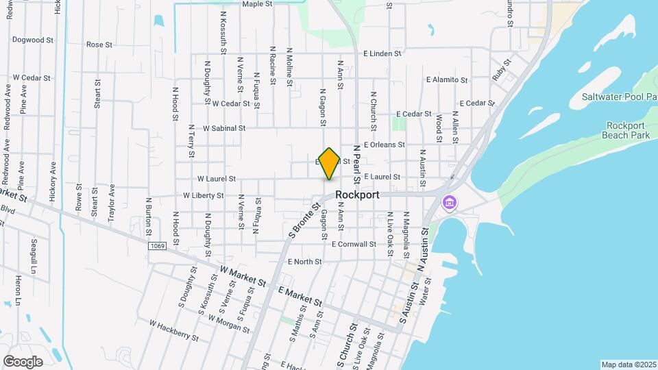 512 N Gagon St Map and Location Details