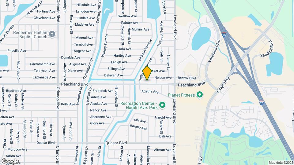 23420 Peachland Blvd Map and Location Details