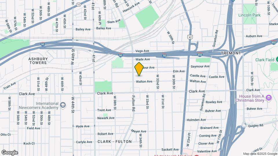 3404 Walton Ave Map and Location Details