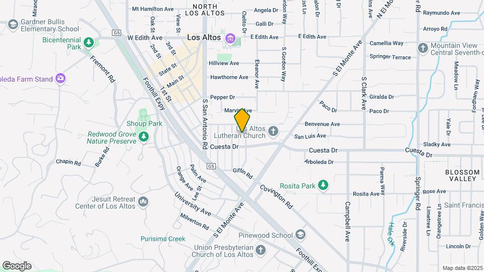 456 Gabilan St Map and Location Details