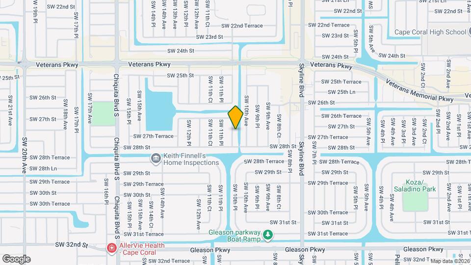 2721 SW 11th Ave Map and Location Details