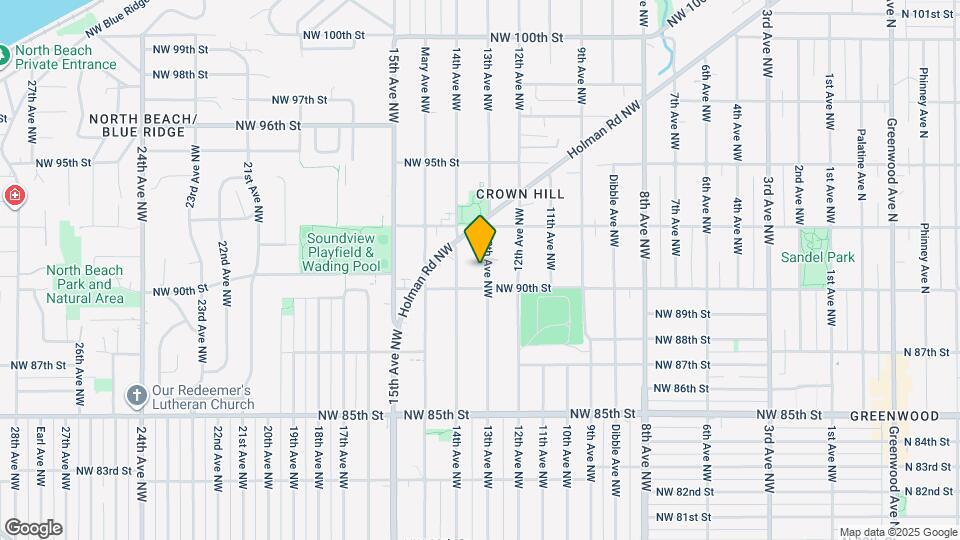 9017 13th Ave NW Map and Location Details