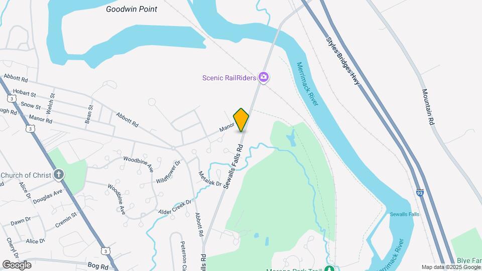 169 Sewalls Falls Rd Map and Location Details