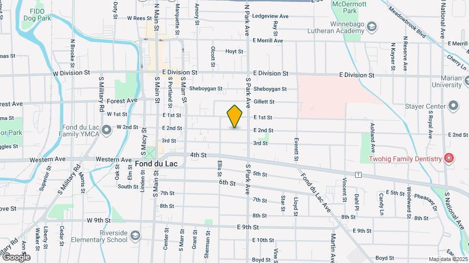 176 E 2nd St, Unit 176 Mapa y Detalles de la Ubicación