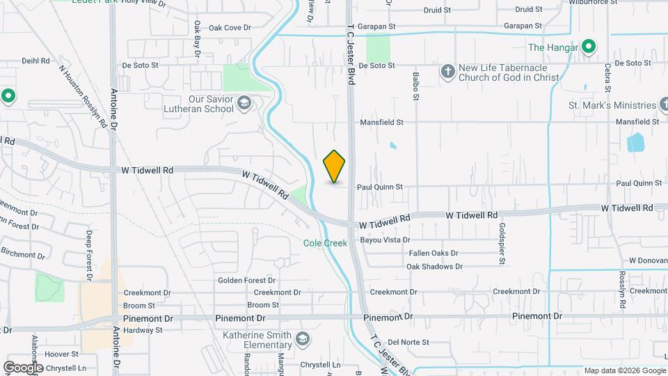 5704 Paul Quinn St Map and Location Details