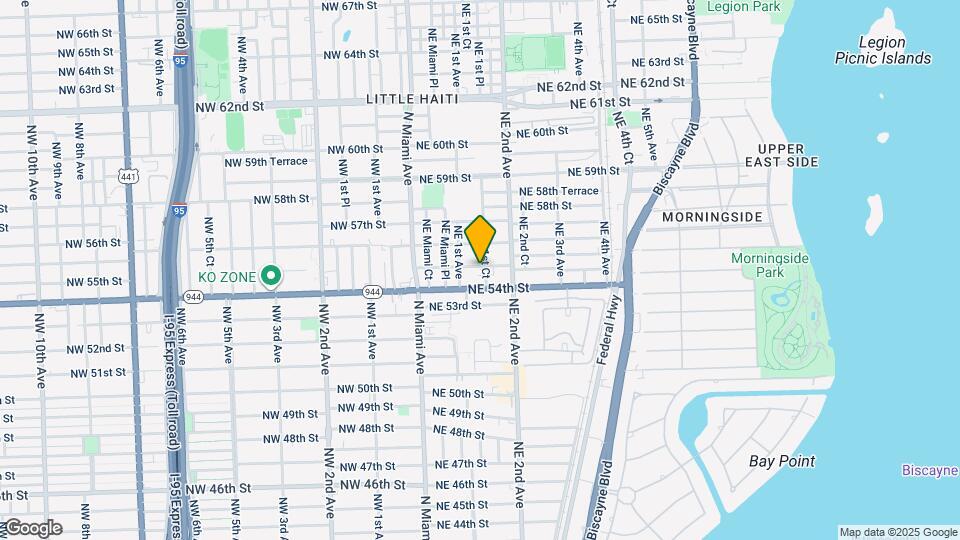 146 NE 55th St Map and Location Details