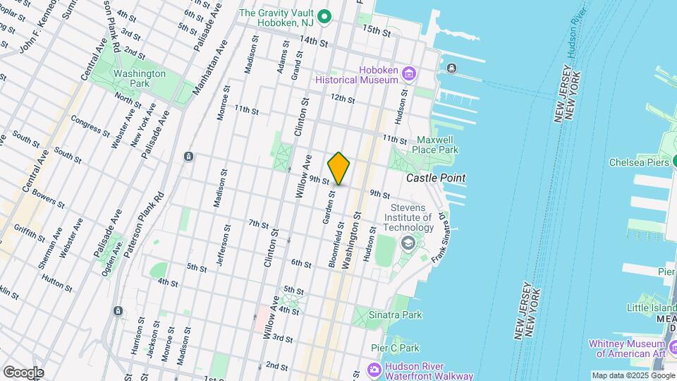 841 Garden St, Unit 1 Map and Location Details