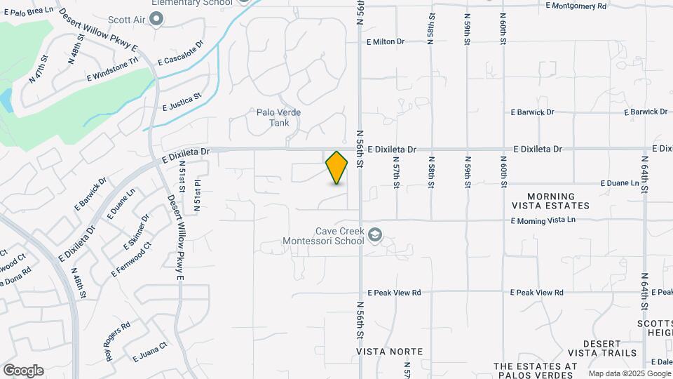 5514 E Morning Vista Ln, Unit 2 Map and Location Details