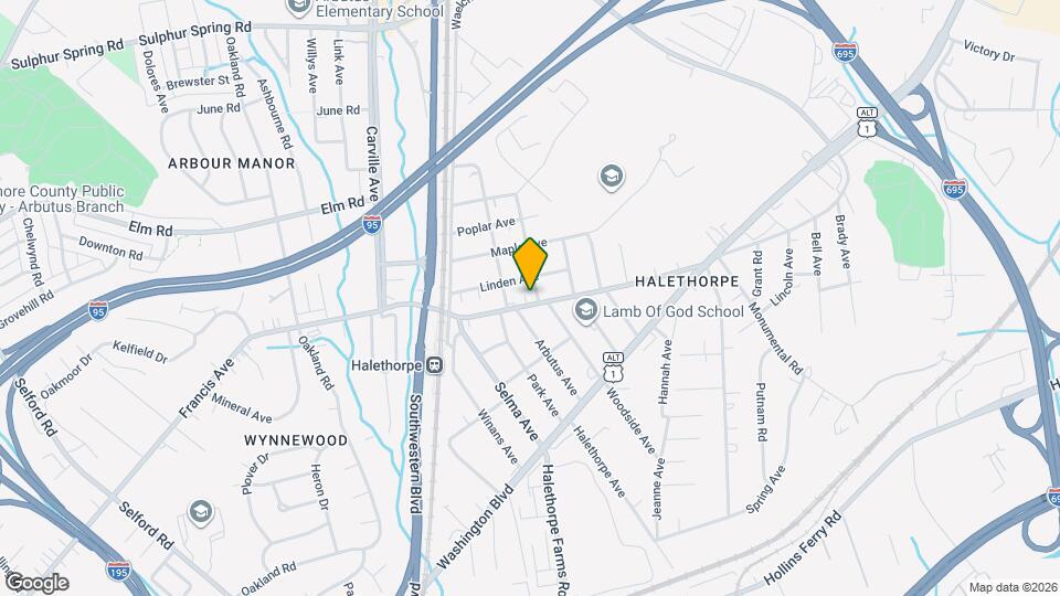 4502 Ridge Ave Map and Location Details