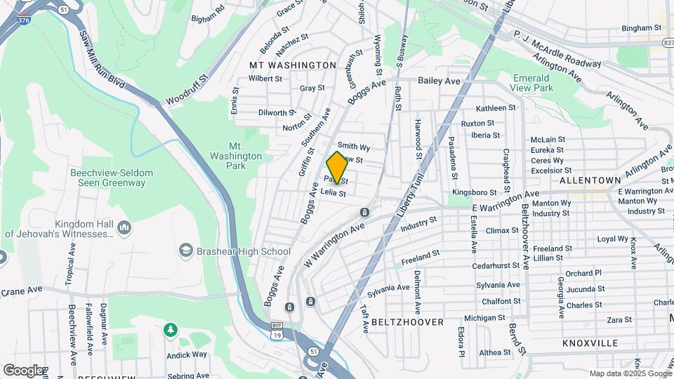 235 Lelia St Map and Location Details