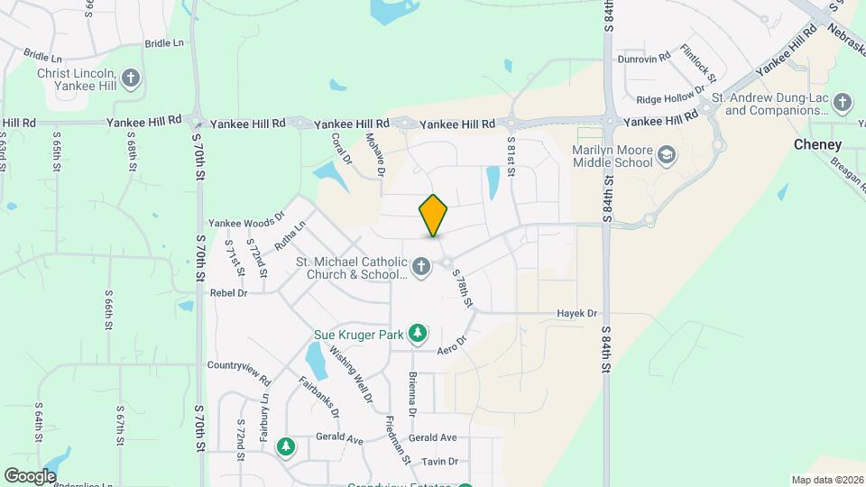 8851 S 78th St Map and Location Details