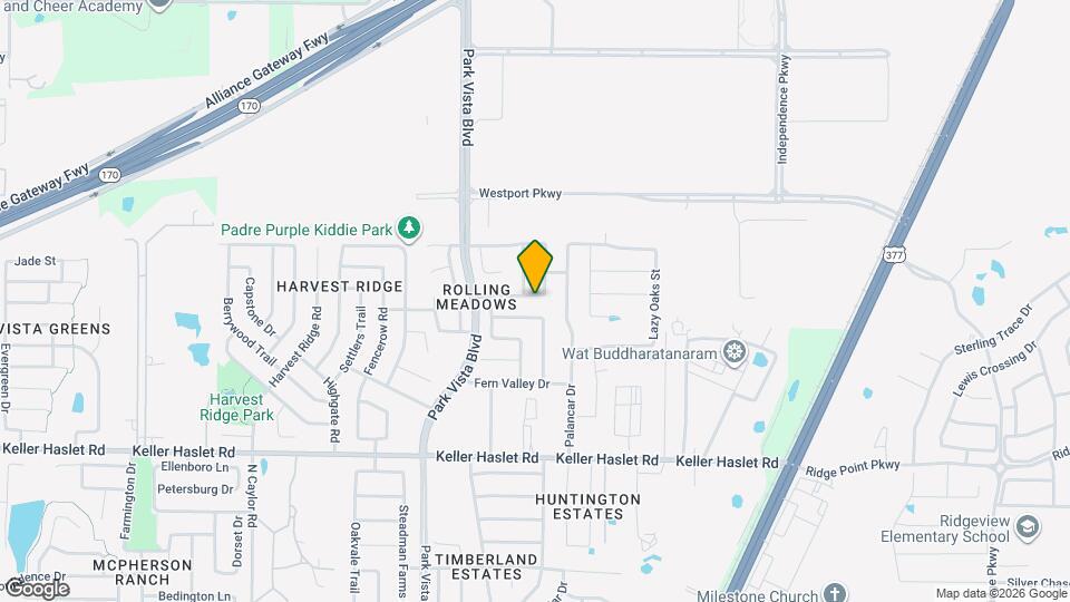 4608 Sleepy Meadows Dr Map and Location Details