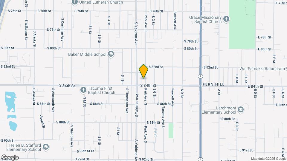 8324 S Park Ave Mapa y Detalles de la Ubicación