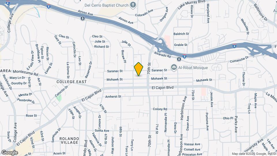 6934-6938 Mohawk St Map and Location Details