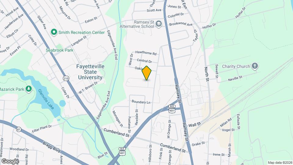 282 N Windsor Dr Map and Location Details