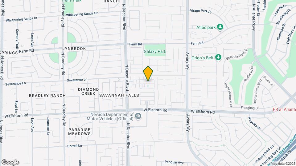 7348 N Decatur Blvd-Unit -Unit 1 Map and Location Details