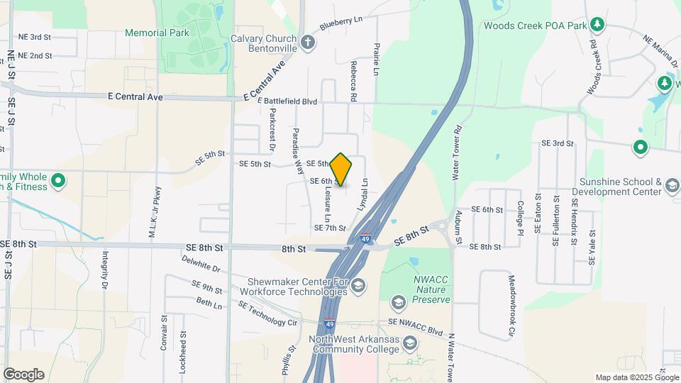 602 SE Cambridge Pl Map and Location Details