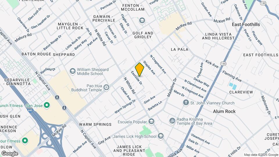 272-274 Eastside Dr Mapa y Detalles de la Ubicación