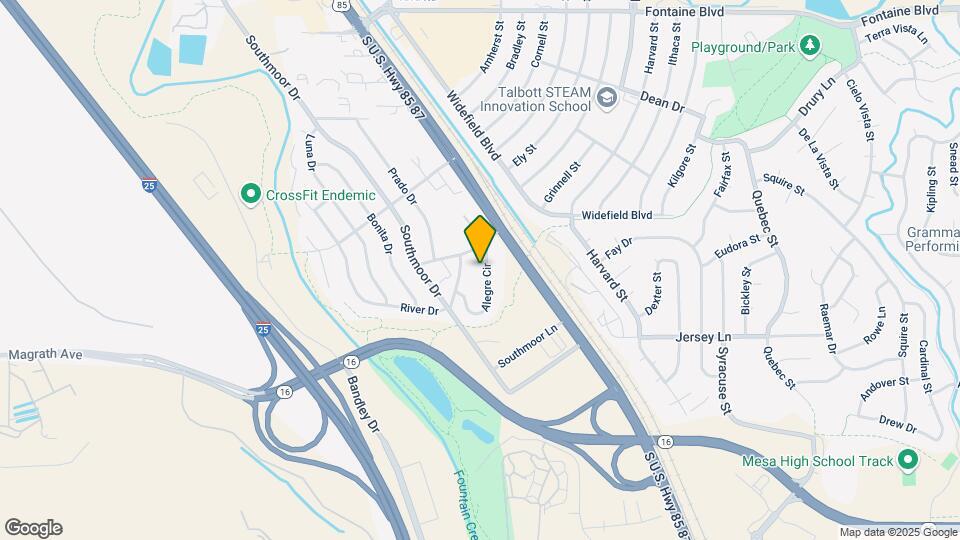 7120 Alegre Cir Map and Location Details