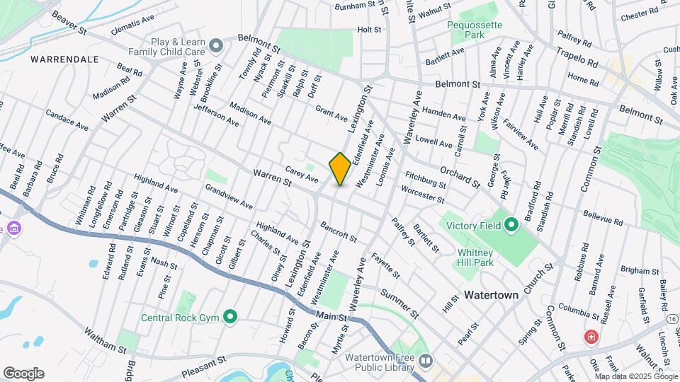 151 Edenfield Ave Mapa y Detalles de la Ubicación