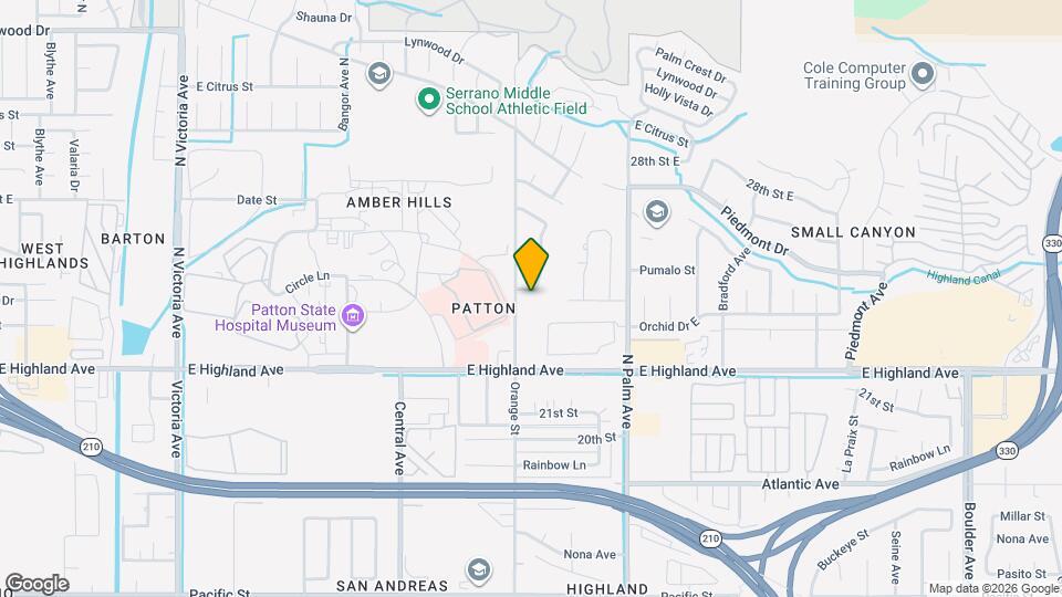 2415 Mercedes Ave Map and Location Details