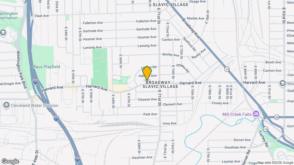 6913 Harvard Ave Map and Location Details