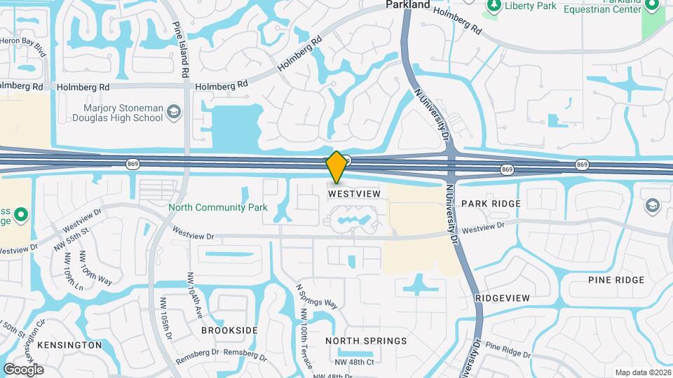 9960 NW 57th Manor Map and Location Details