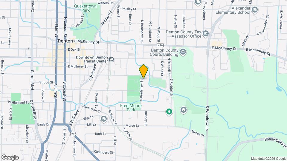 315 S Bradshaw St Map and Location Details