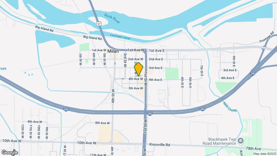 121 W 4th Ave Mapa y Detalles de la Ubicación