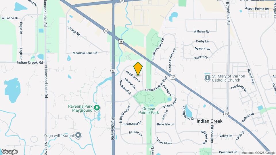 1062 Dearborn Ln Map and Location Details