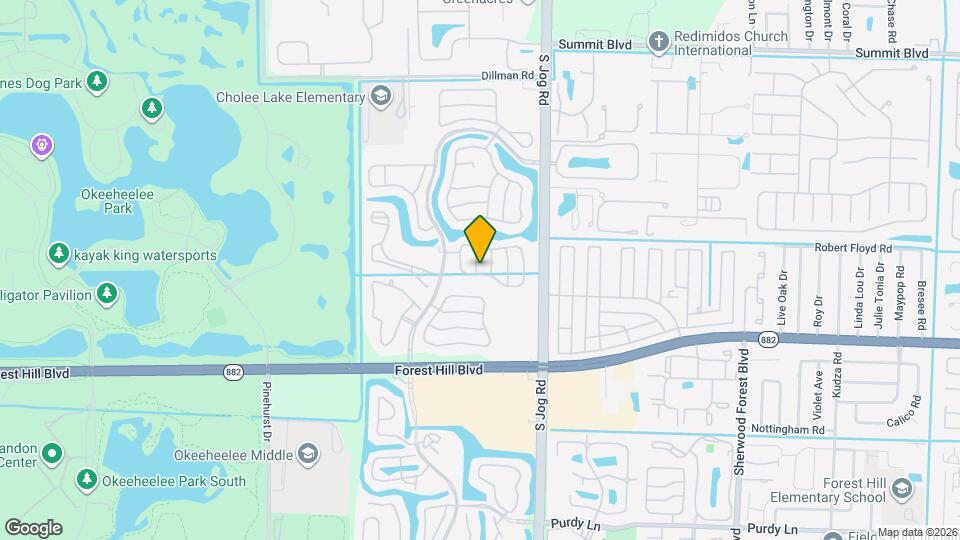 1608 Doral Dr Map and Location Details