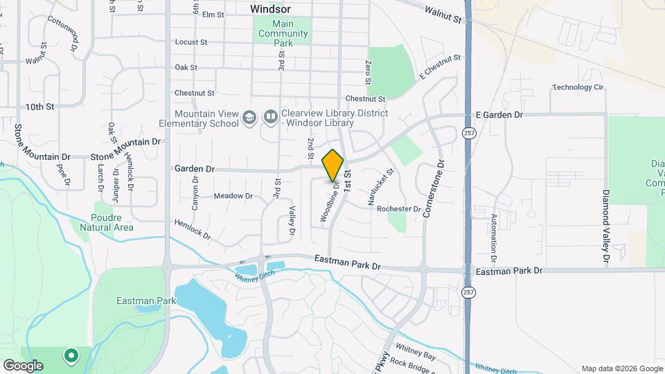 906 Woodbine Dr Map and Location Details