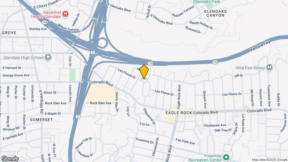 5199 Ellenwood Dr Map and Location Details