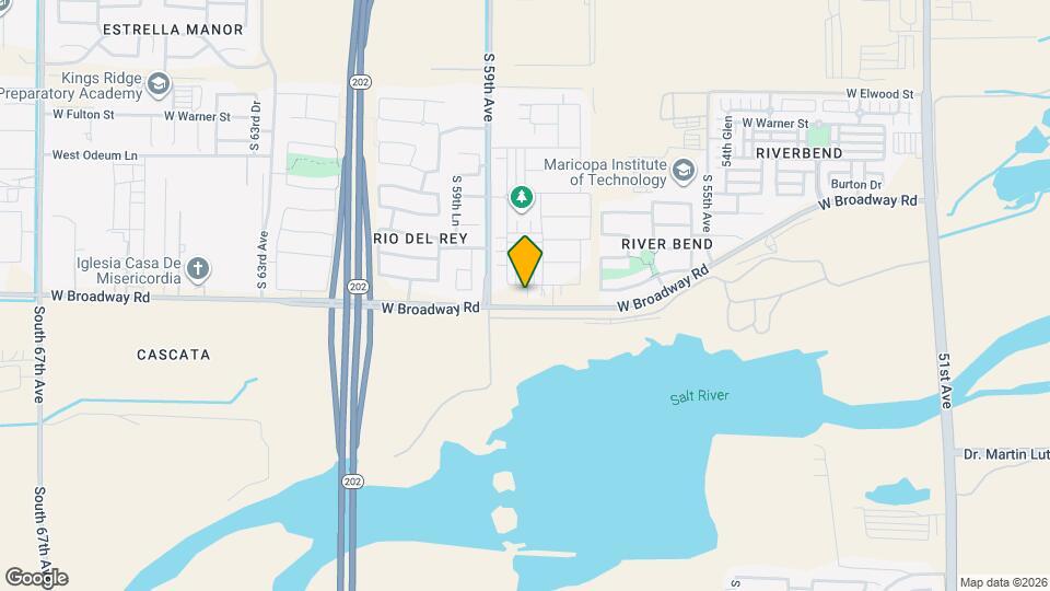 5819 W Pueblo Ave Map and Location Details