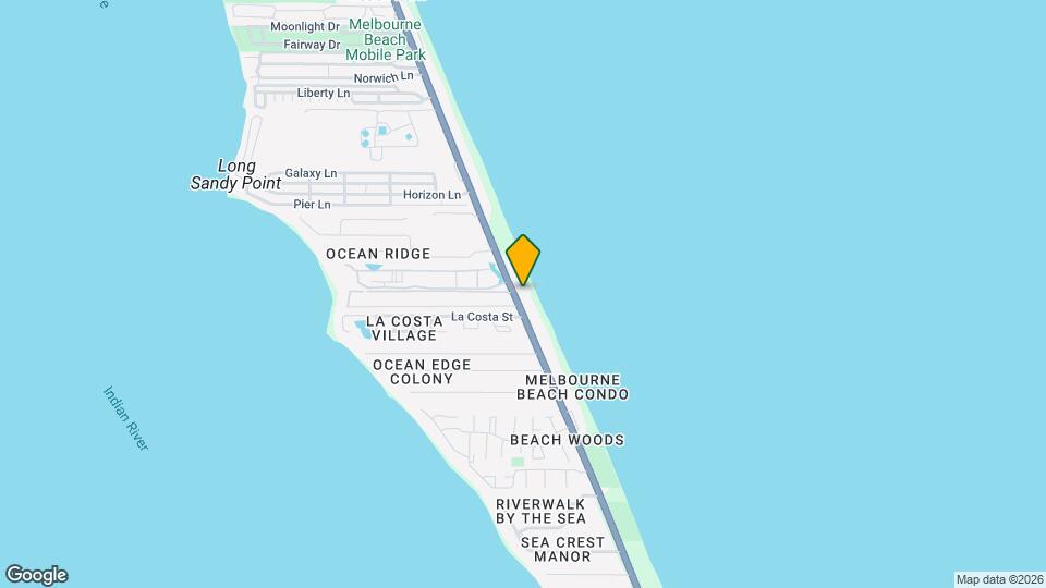 3045 S Highway A1A, Unit Unit 402 Mapa y Detalles de la Ubicación