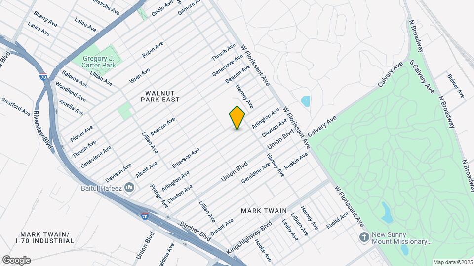 5363 Arlington Ave Mapa y Detalles de la Ubicación