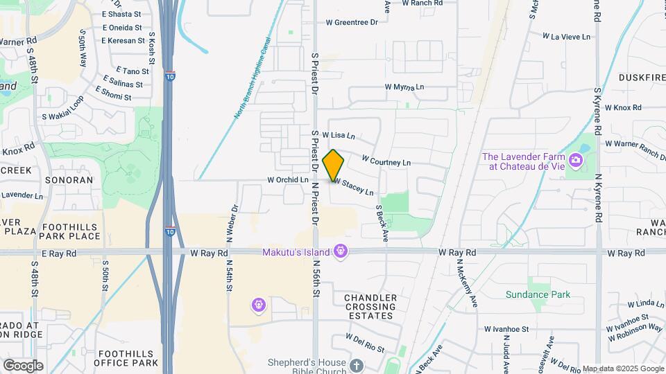9737 S Darrow Dr Map and Location Details