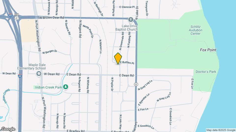 8445 N Greenvale Rd Mapa y Detalles de la Ubicación