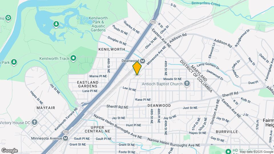 4613 Minnesota Ave NE Map and Location Details
