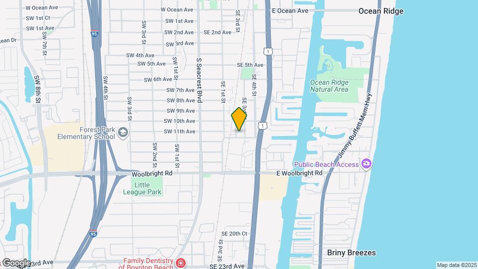 301 SE 12th Ave Map and Location Details