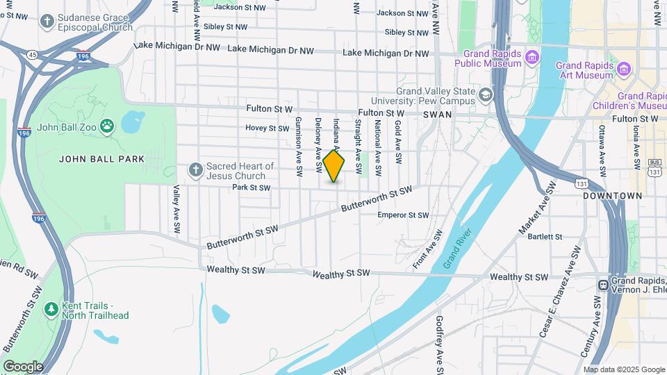 157 Indiana Ave SW Map and Location Details