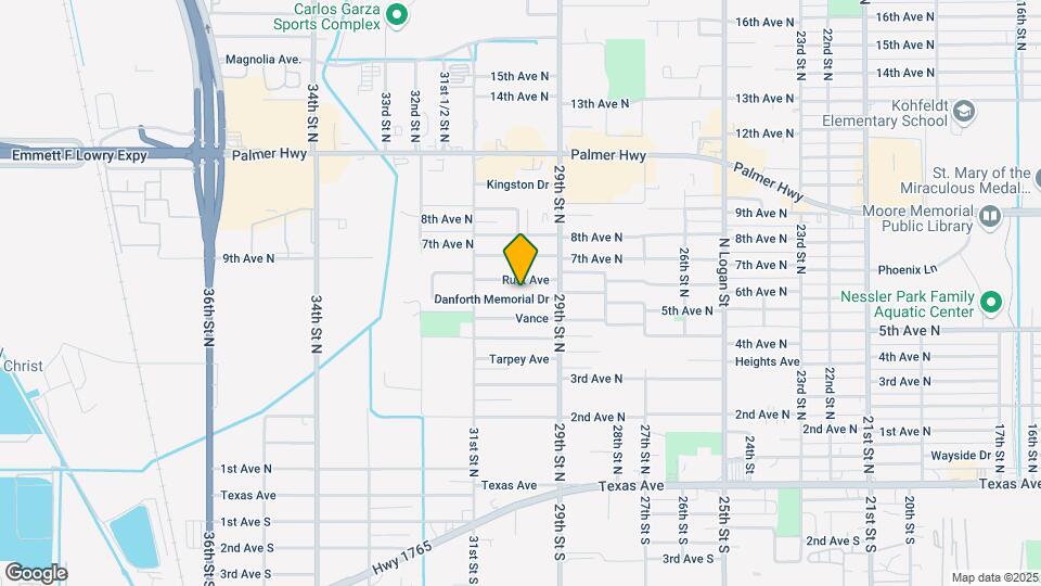 2930 Danforth Memorial Dr Map and Location Details