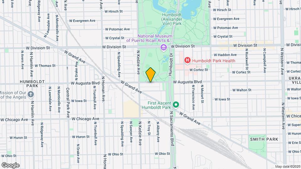 3121 W Augusta Blvd Map and Location Details