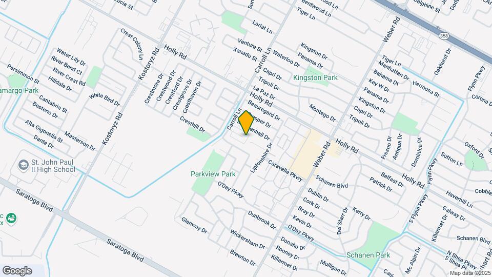 3625 Crestbrook Ct Map and Location Details