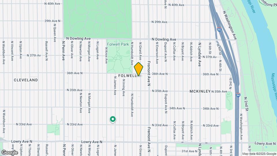 3547 N Girard Ave Map and Location Details